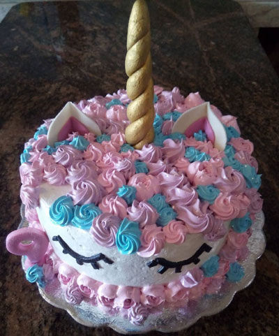 Torta de unicornio