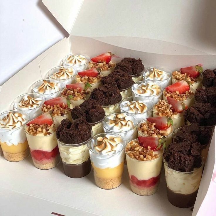 Mini Dulces y Mini Shots